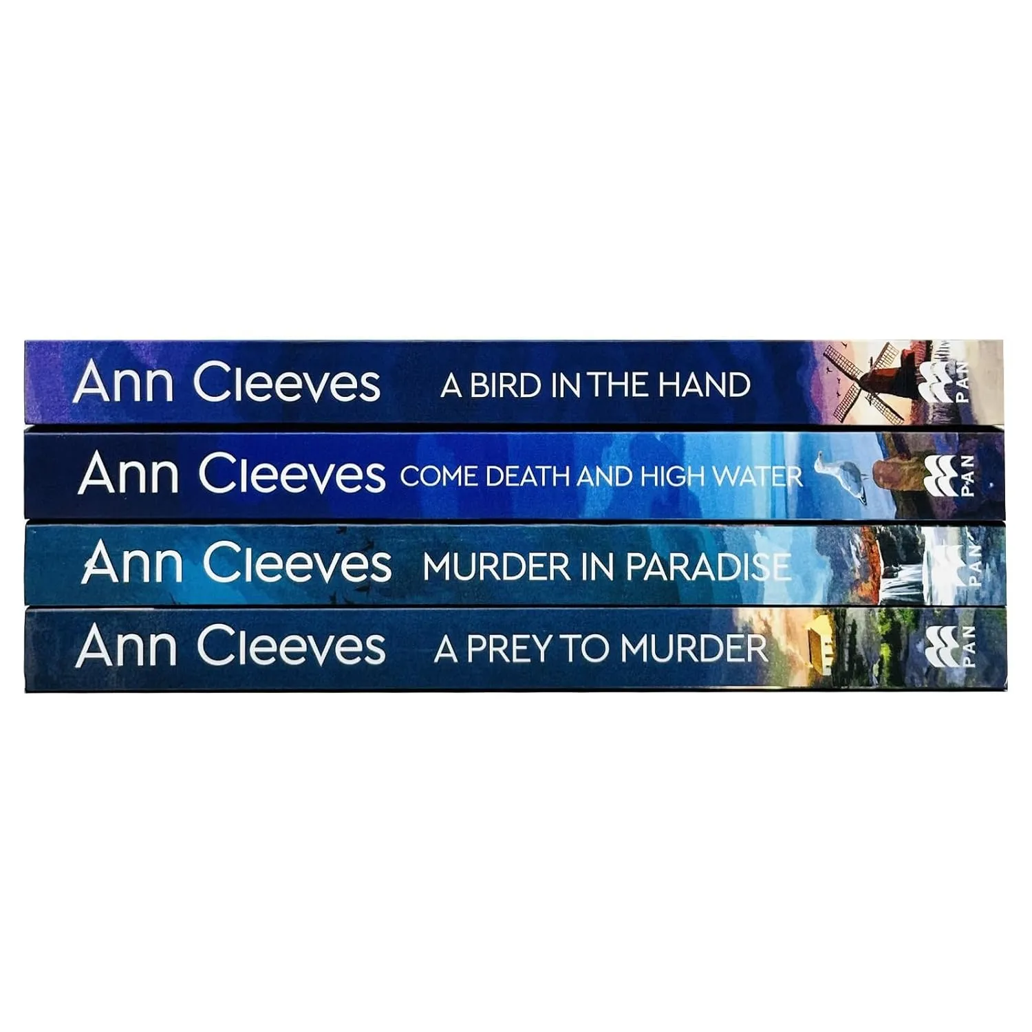 George and Molly Palmer-Jones Series Collection 4 Books Set by Ann Cleeves