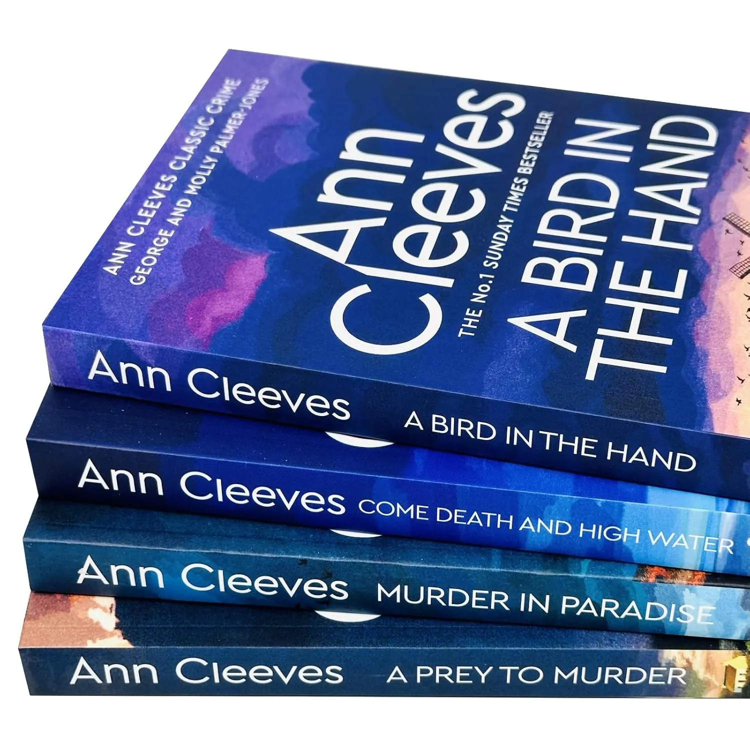 George and Molly Palmer-Jones Series Collection 4 Books Set by Ann Cleeves