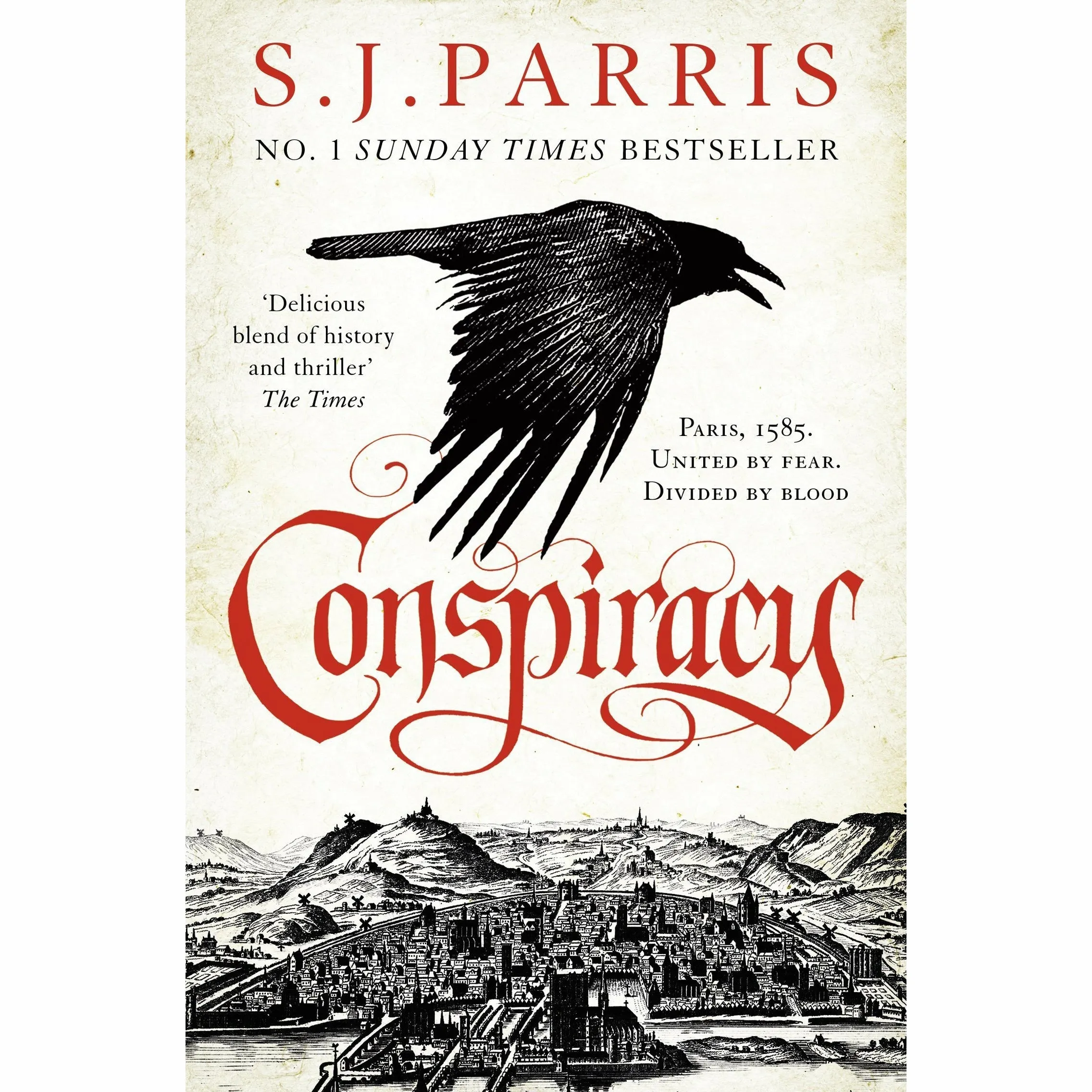 Giordano Bruno Thriller Series Books 1-5 by S. J. Parris (Treachery, Heresy, Prophecy, Sacrilege, Conspiracy)