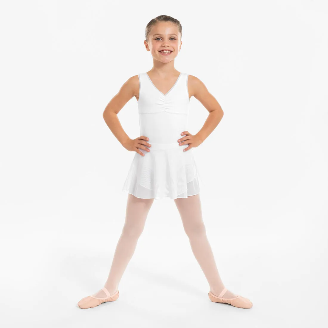 Girls' Ballet Voile Wrap Skirt