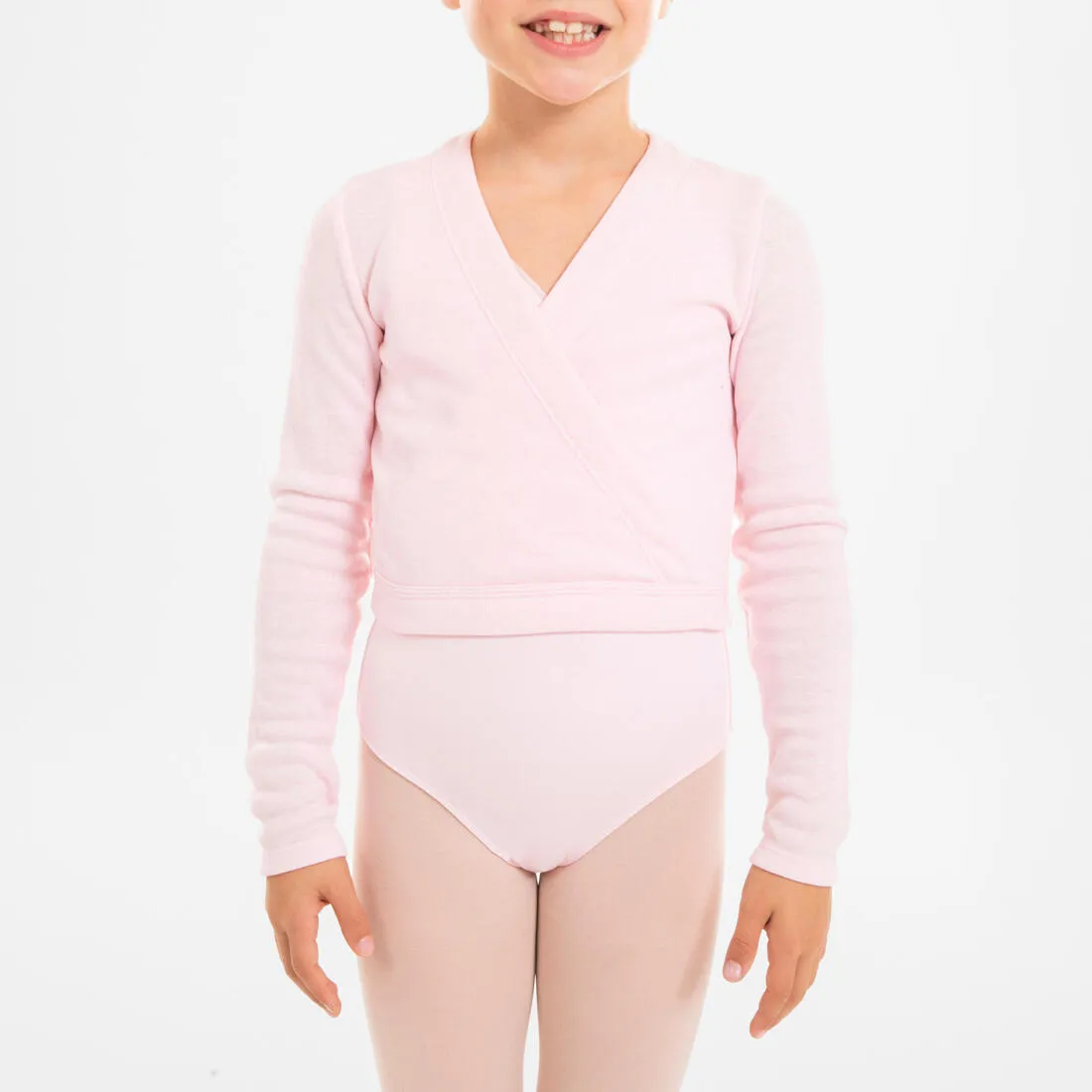 Girls' Ballet Wrap-Over Top