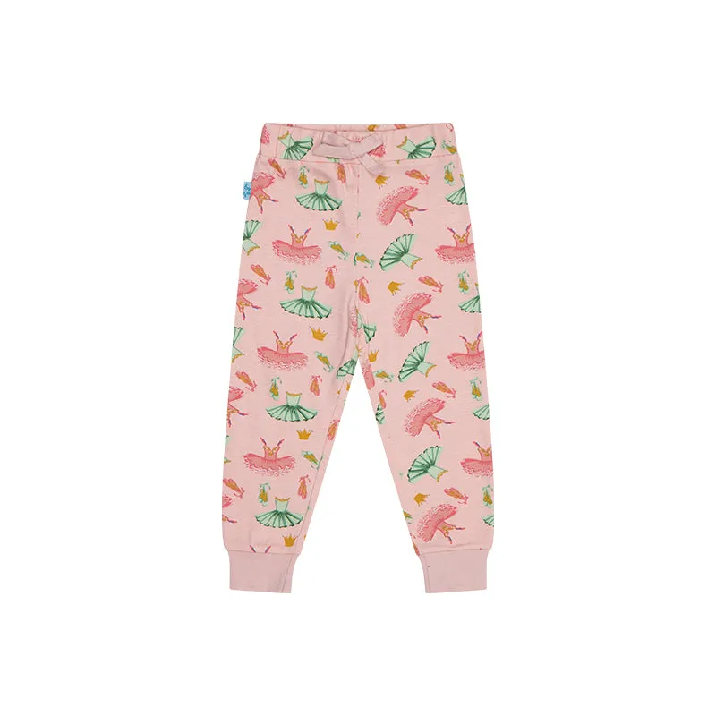 Girls pull on pyjamas - ballet print