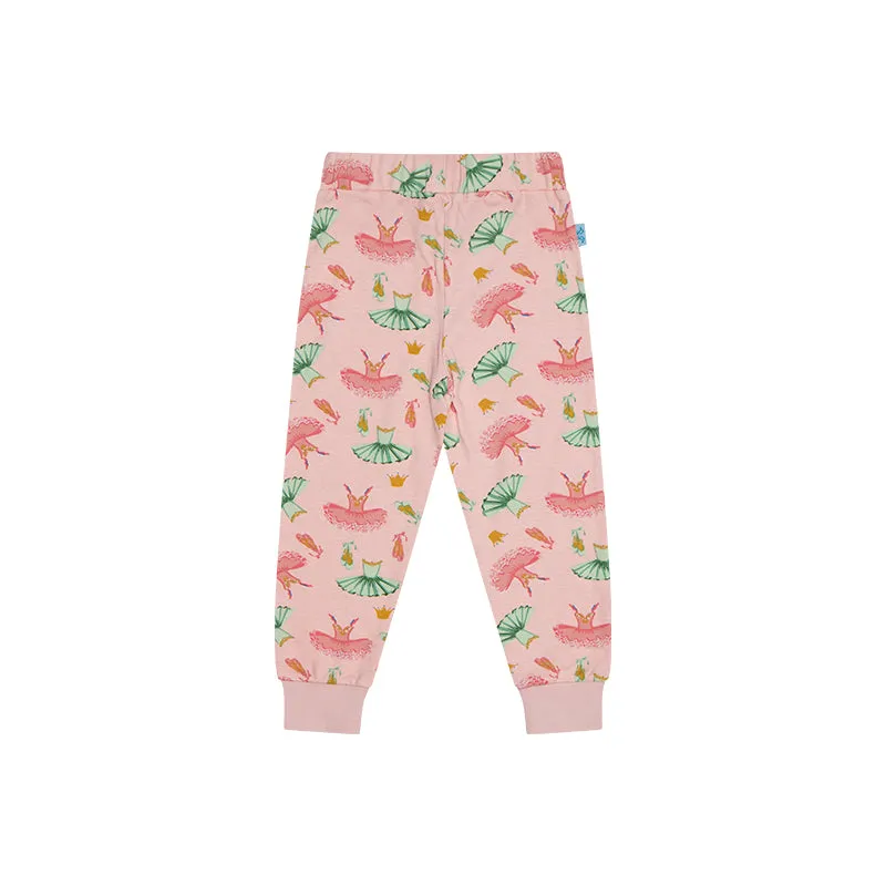 Girls pull on pyjamas - ballet print