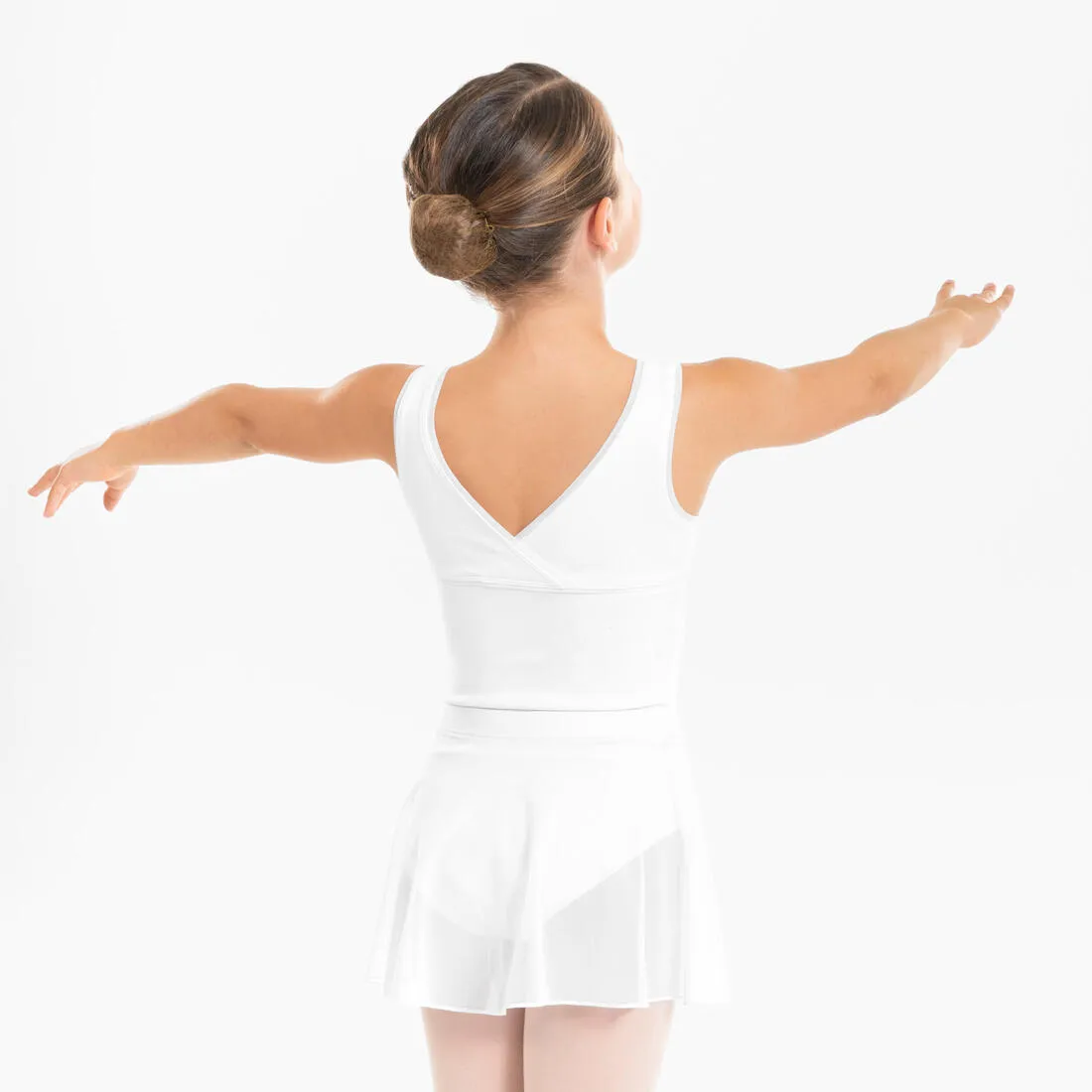 Girls' Voile Ballet Wrap Skirt