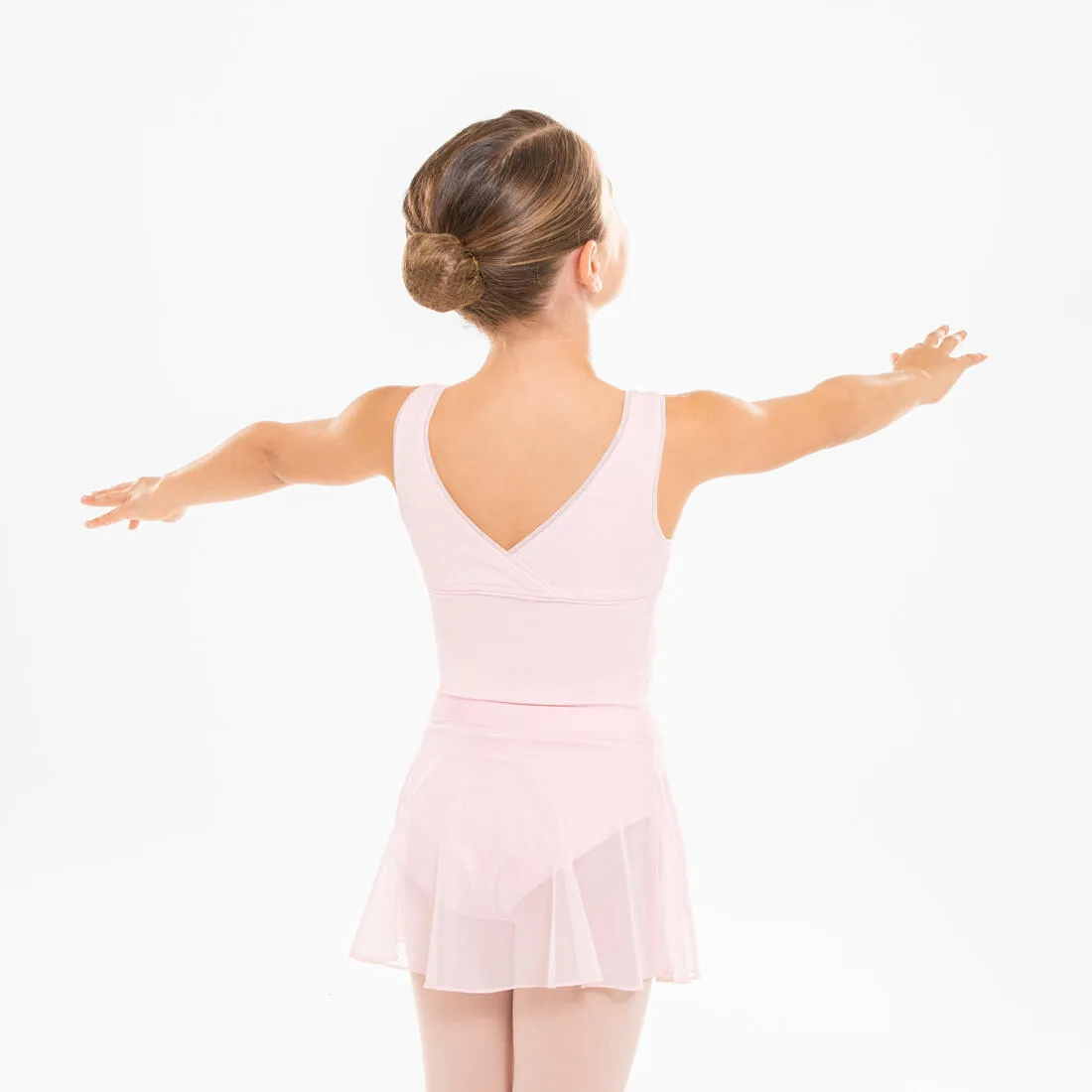 Girls' Voile Ballet Wrap Skirt