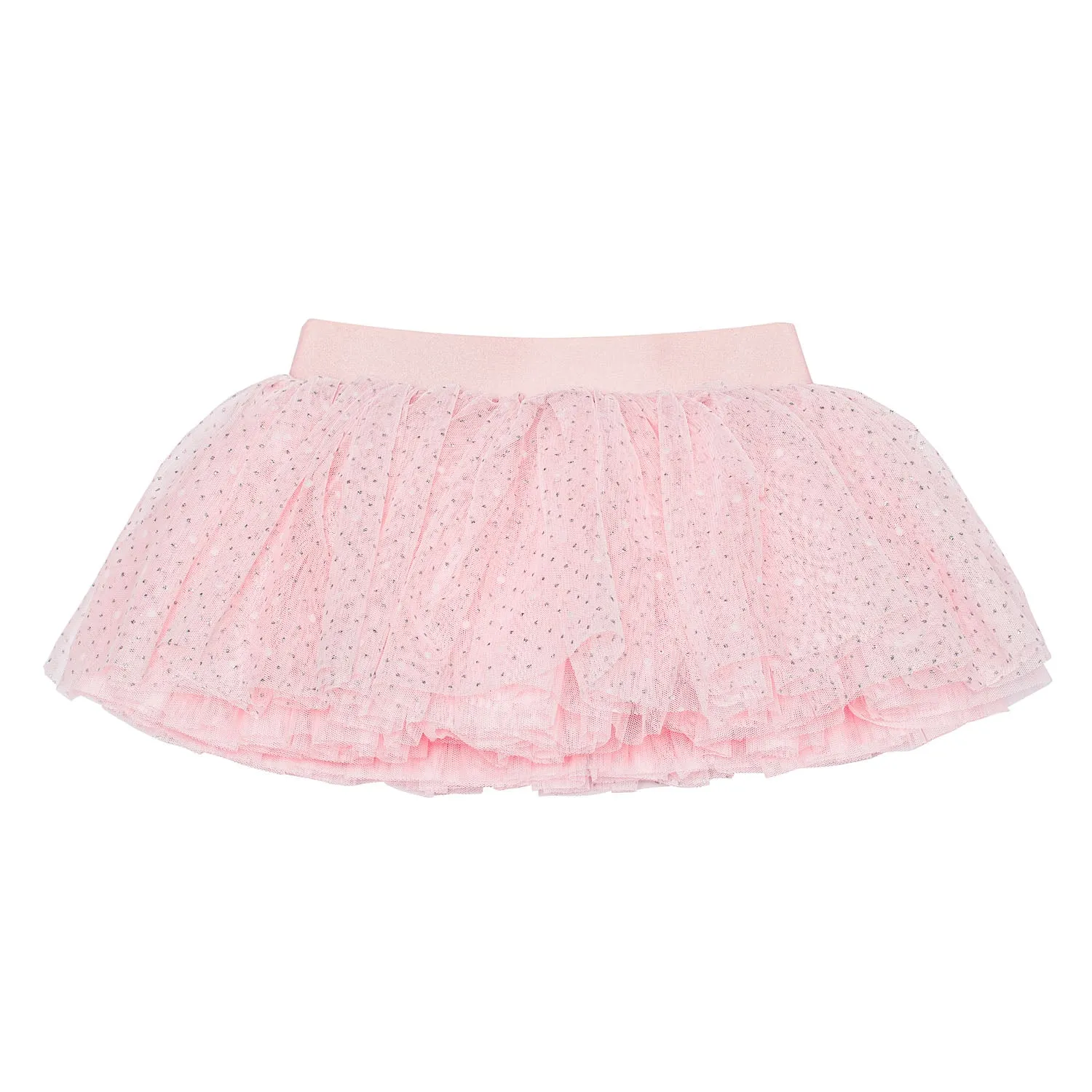 Glitter Flocked Ballet Tutu in Pink
