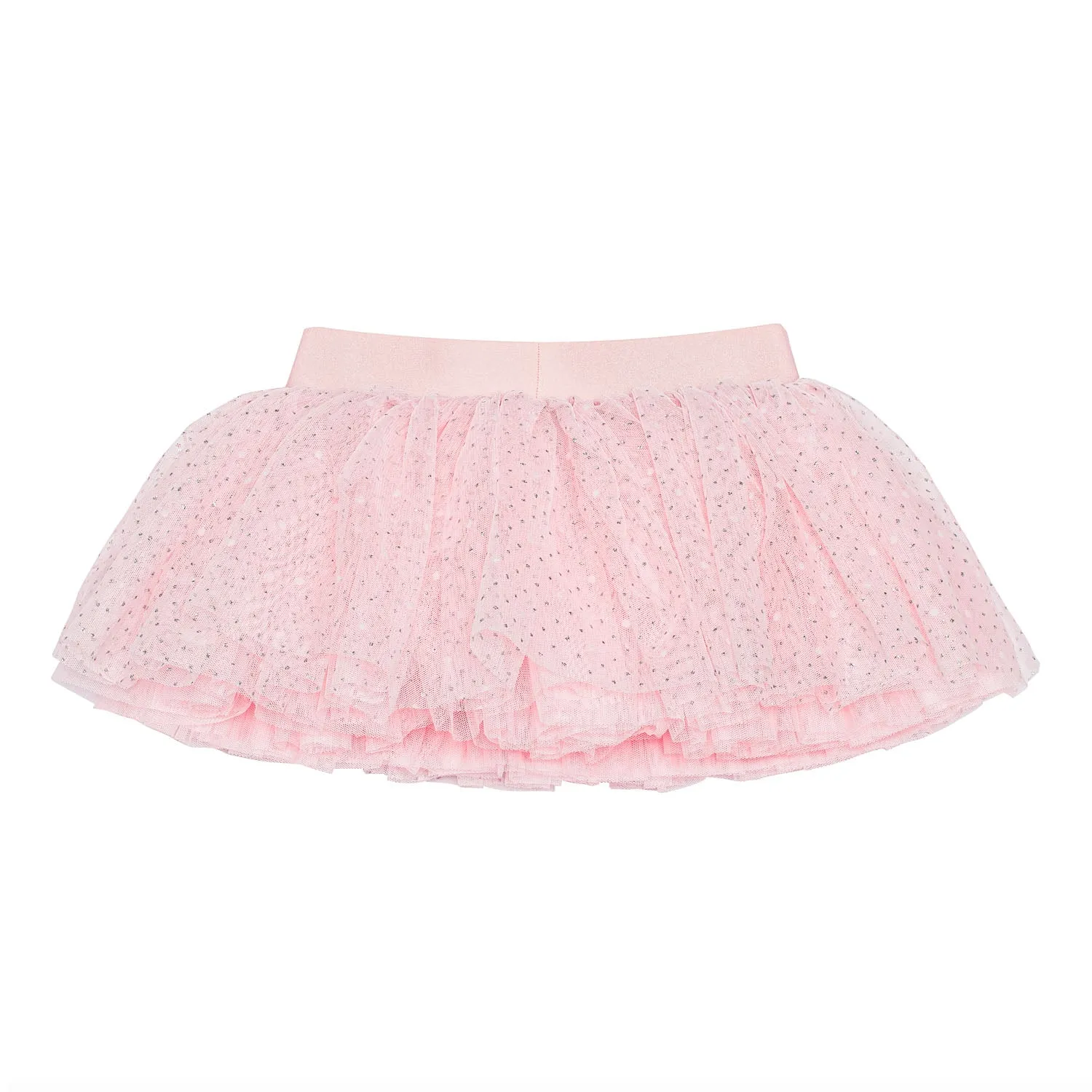 Glitter Flocked Ballet Tutu in Pink