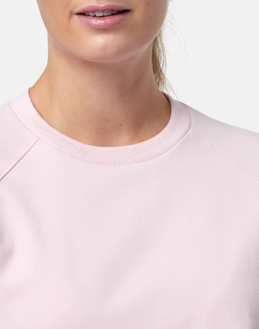 Gym Coffee Chill Crew (Womens) - Baby Pink