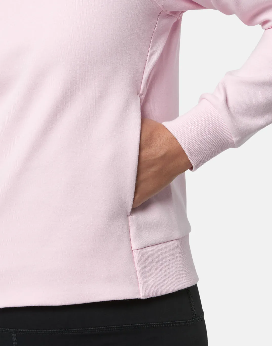 Gym Coffee Chill Crew (Womens) - Baby Pink