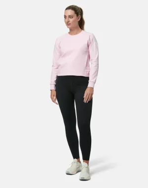Gym Coffee Chill Crew (Womens) - Baby Pink