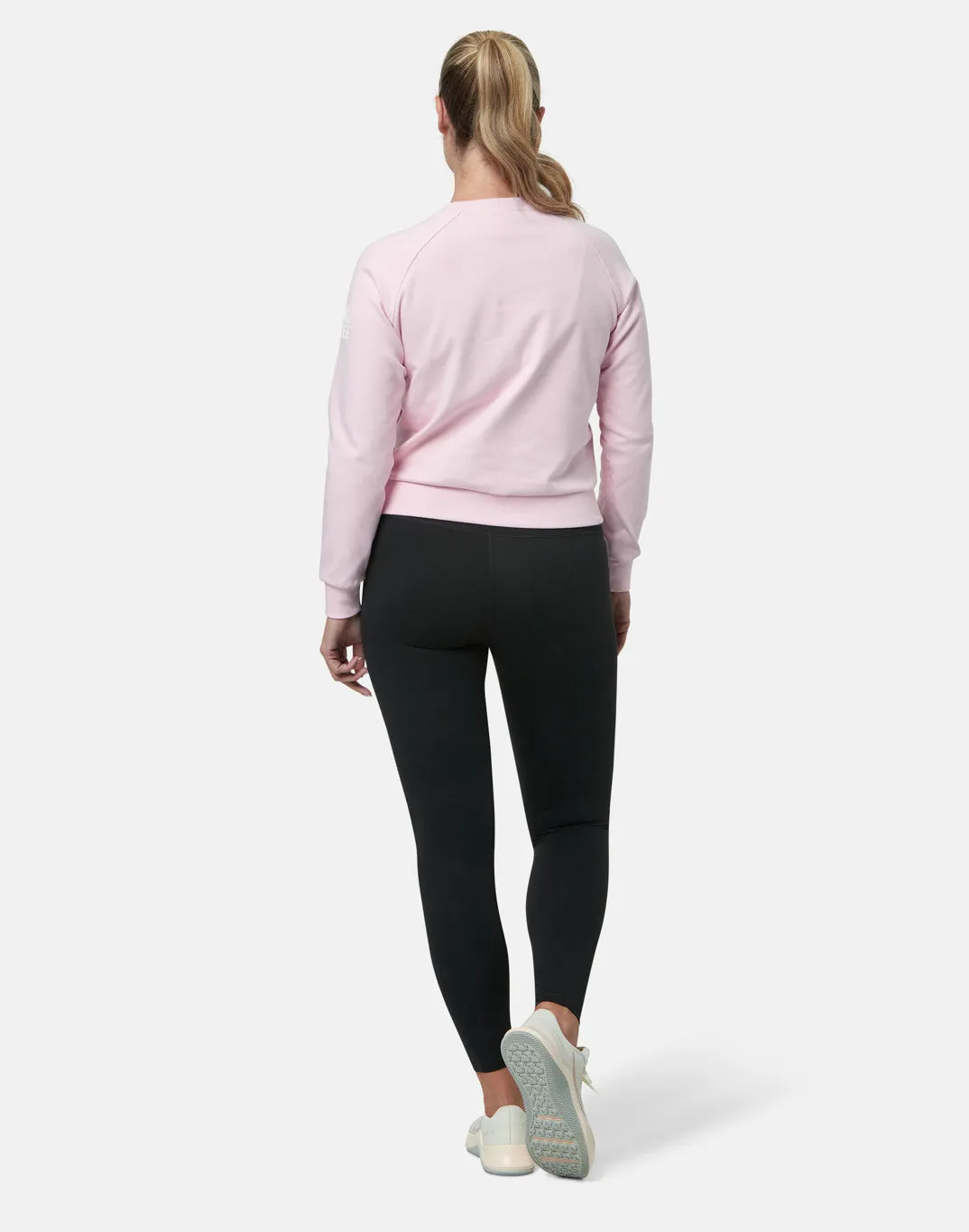 Gym Coffee Chill Crew (Womens) - Baby Pink