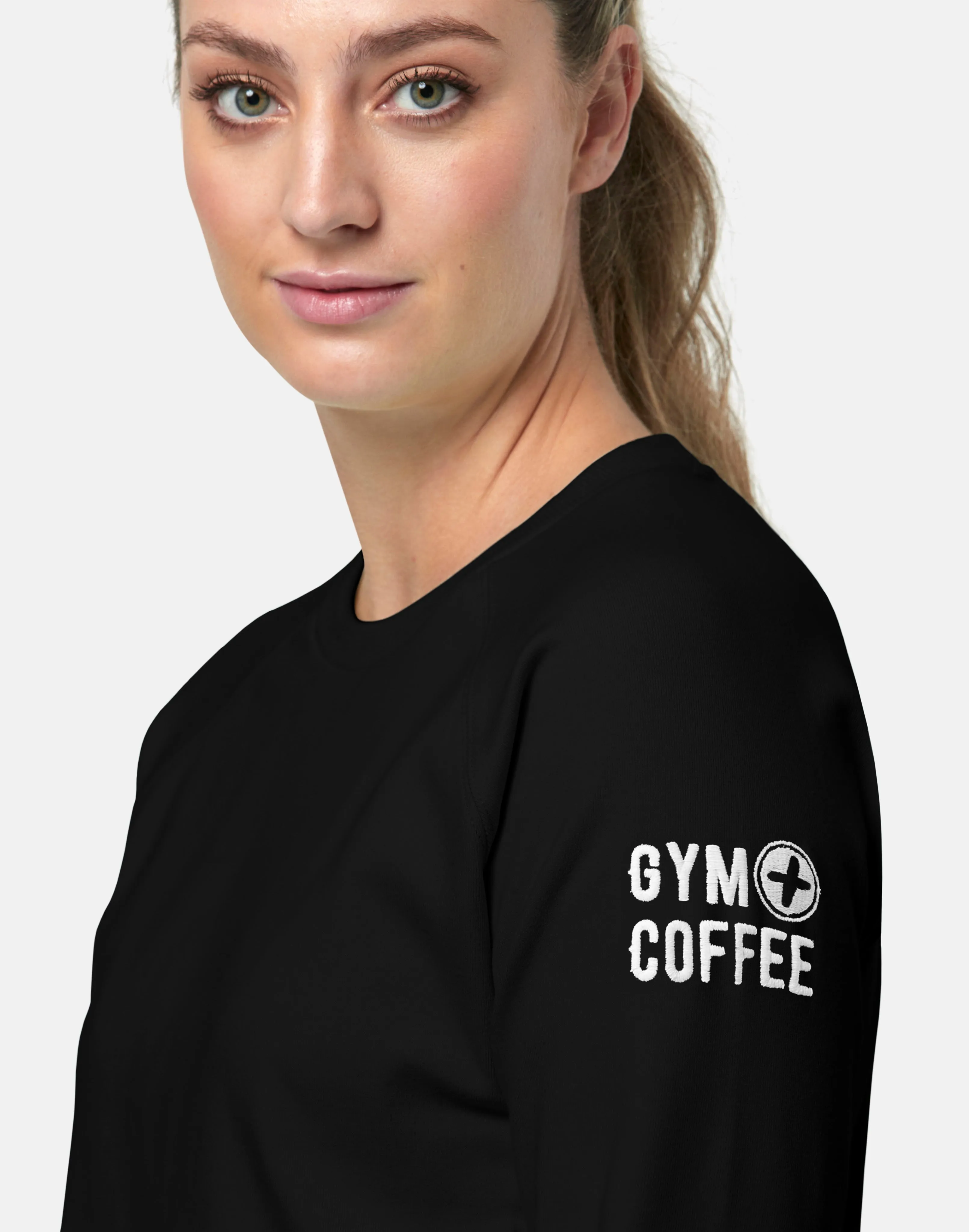 Gym Coffee Chill Crew (Womens) - Black