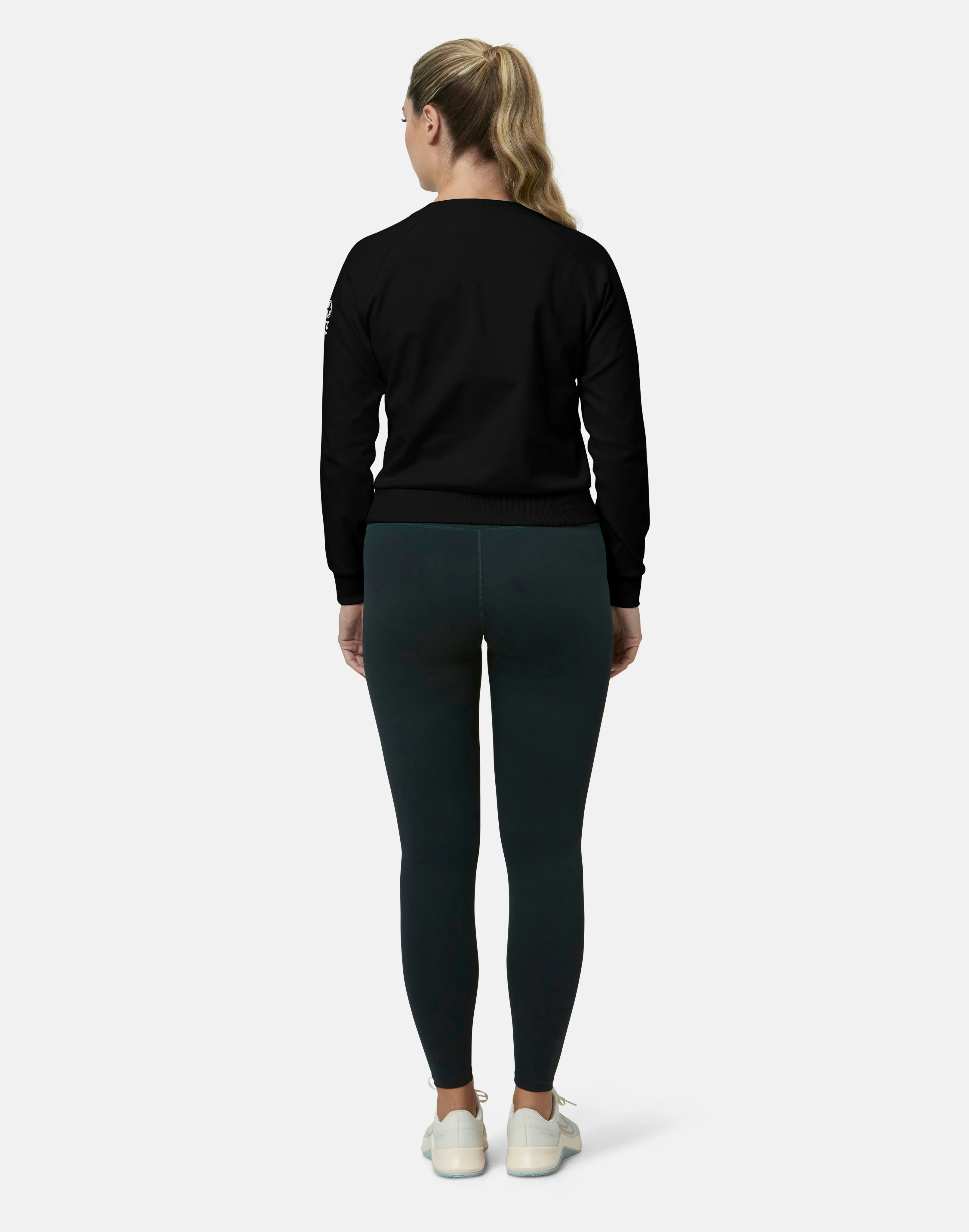Gym Coffee Chill Crew (Womens) - Black