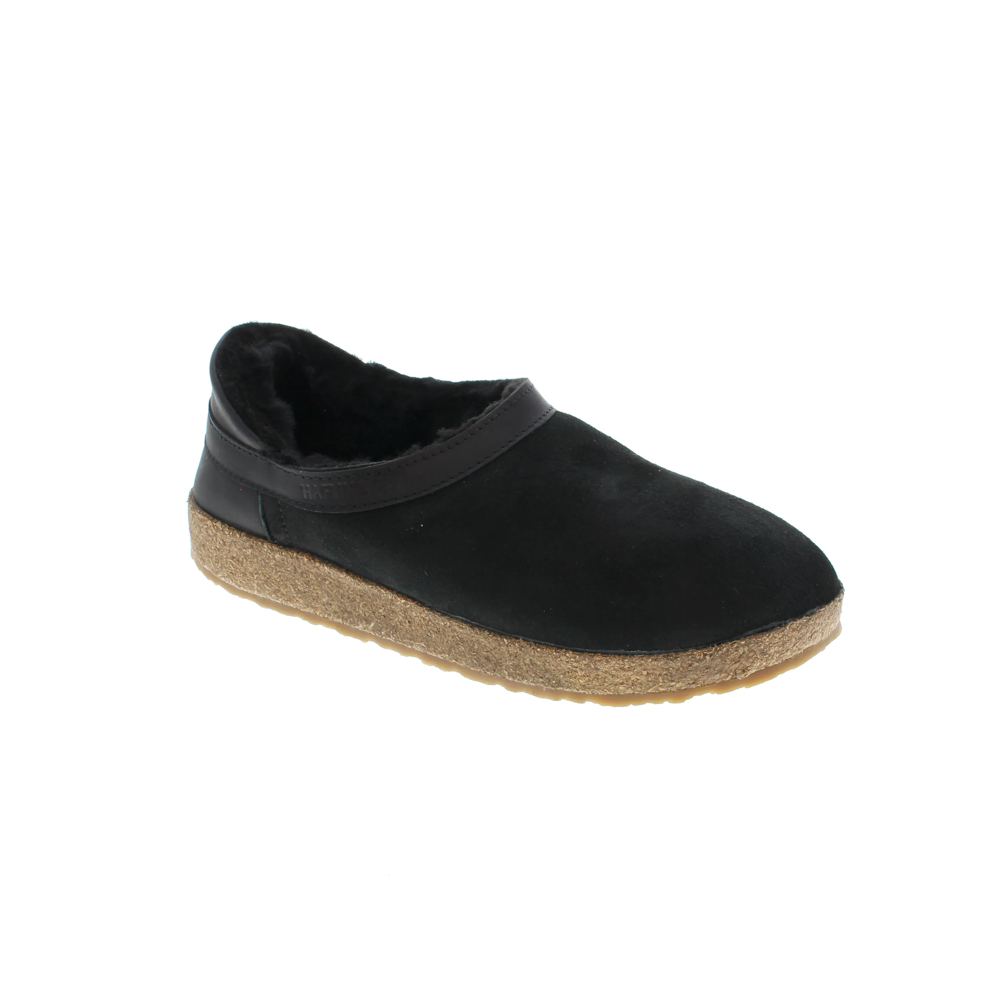 Haflinger Siberia Slipper - Black