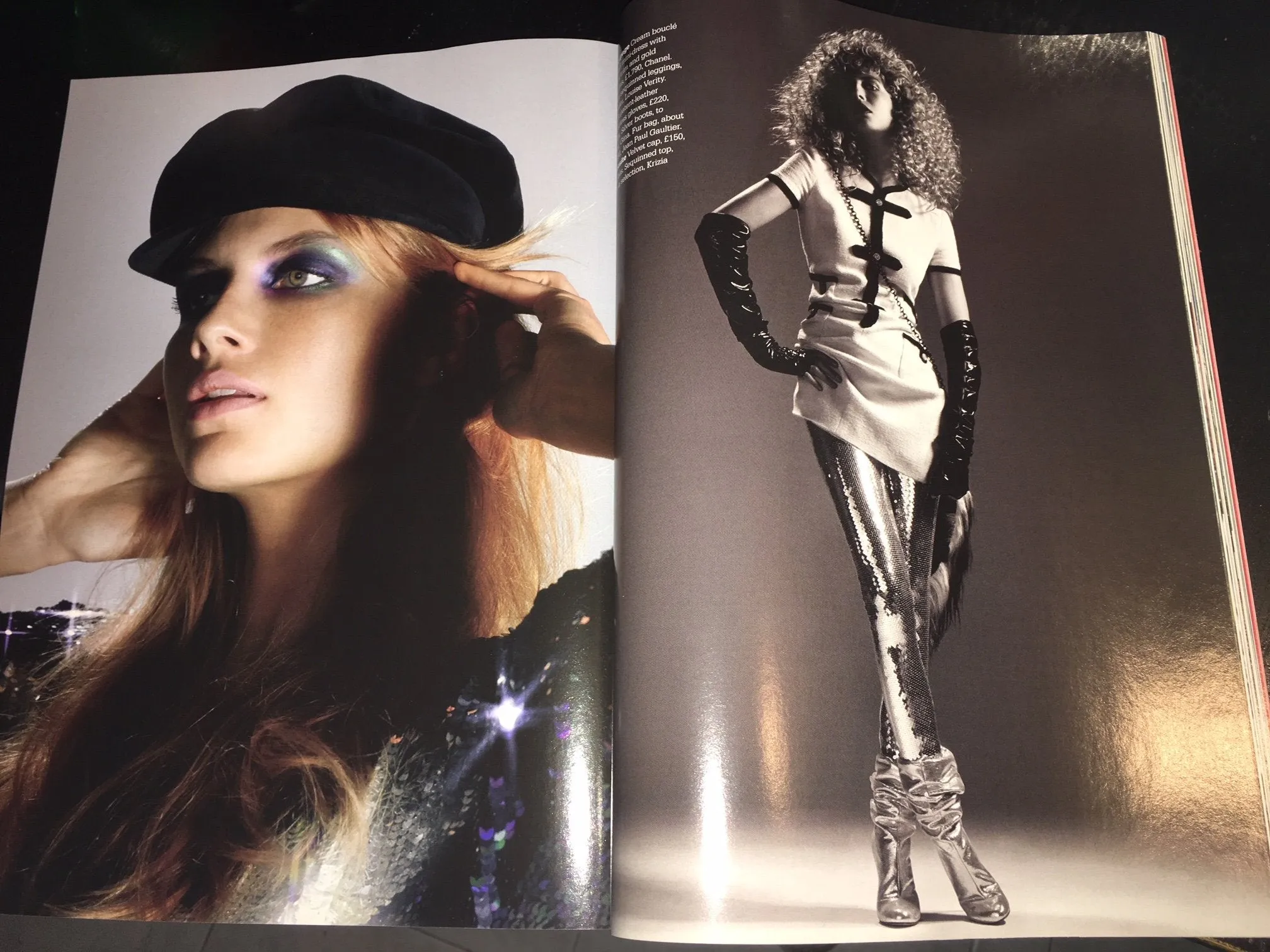 HARPER'S & QUEEN Magazine November 2005 MADONNA Ana Claudia Michels VANESSA PERRON