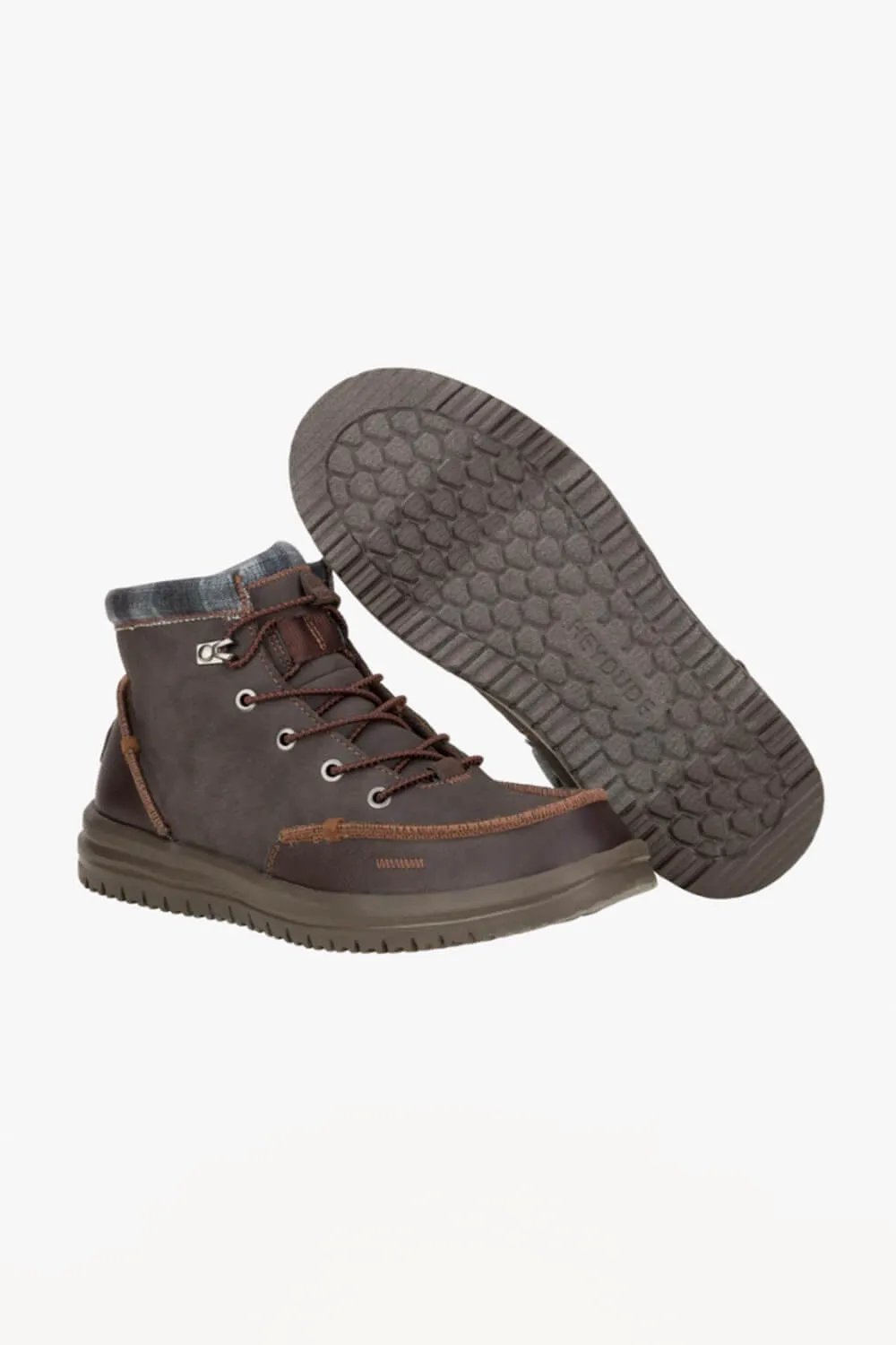 HEYDUDE Men’s Bradley Classic Boots in Brown | 42067-255