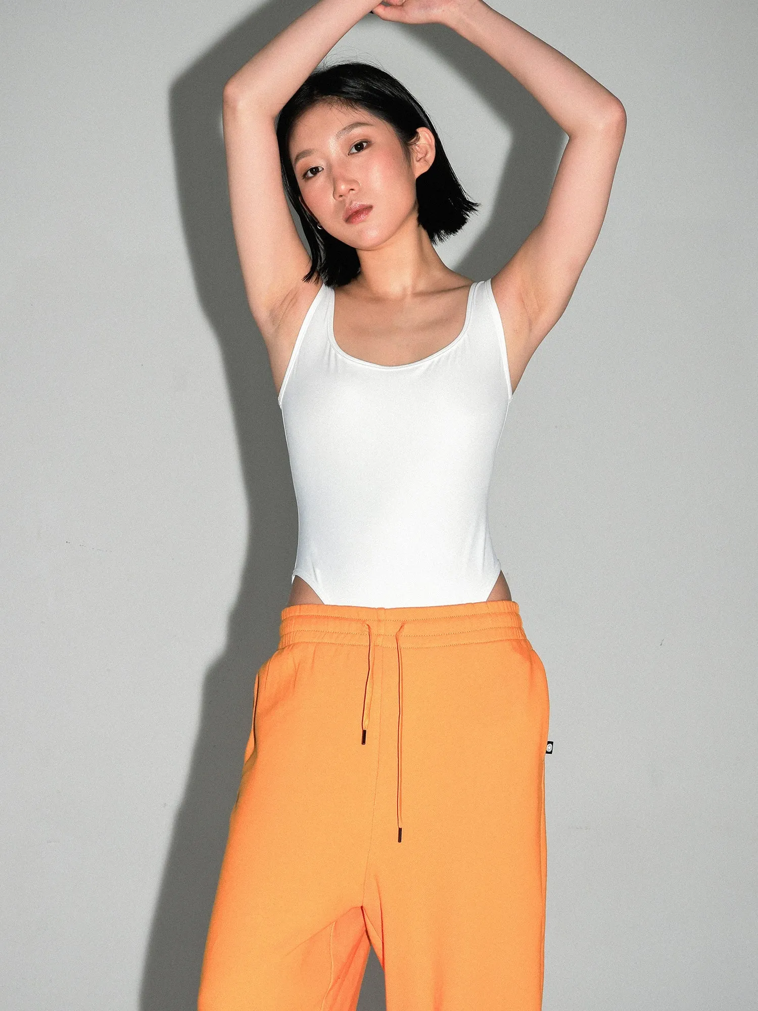 HIGH-CUT BASIC TANK BODYSUIT