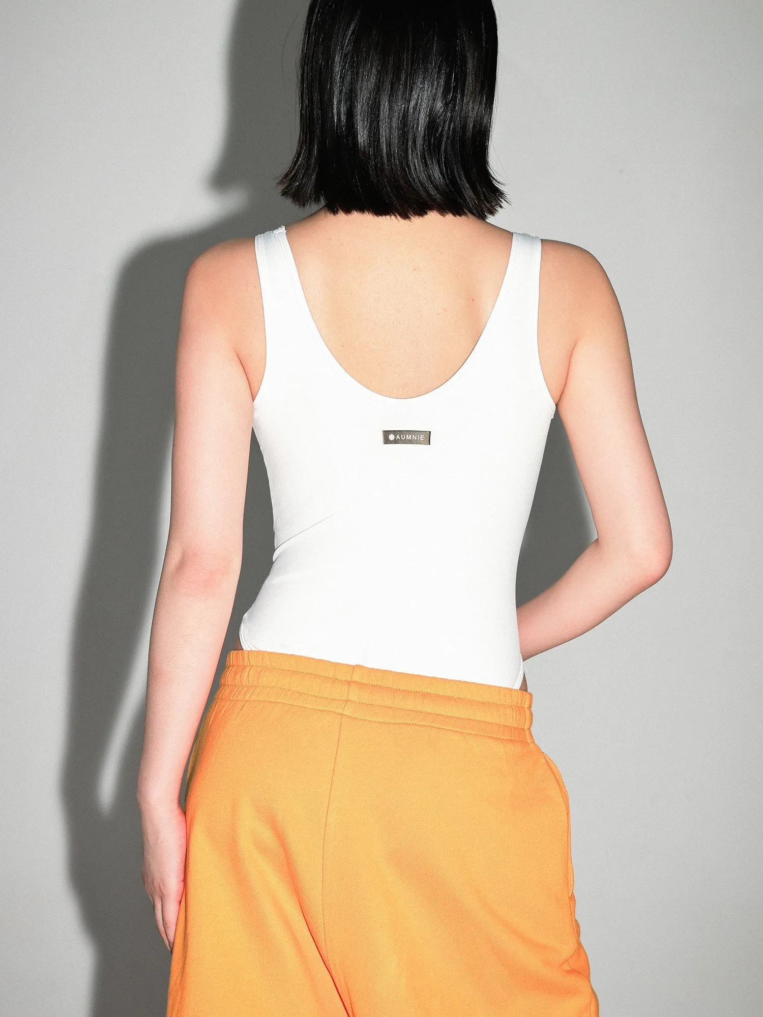 HIGH-CUT BASIC TANK BODYSUIT