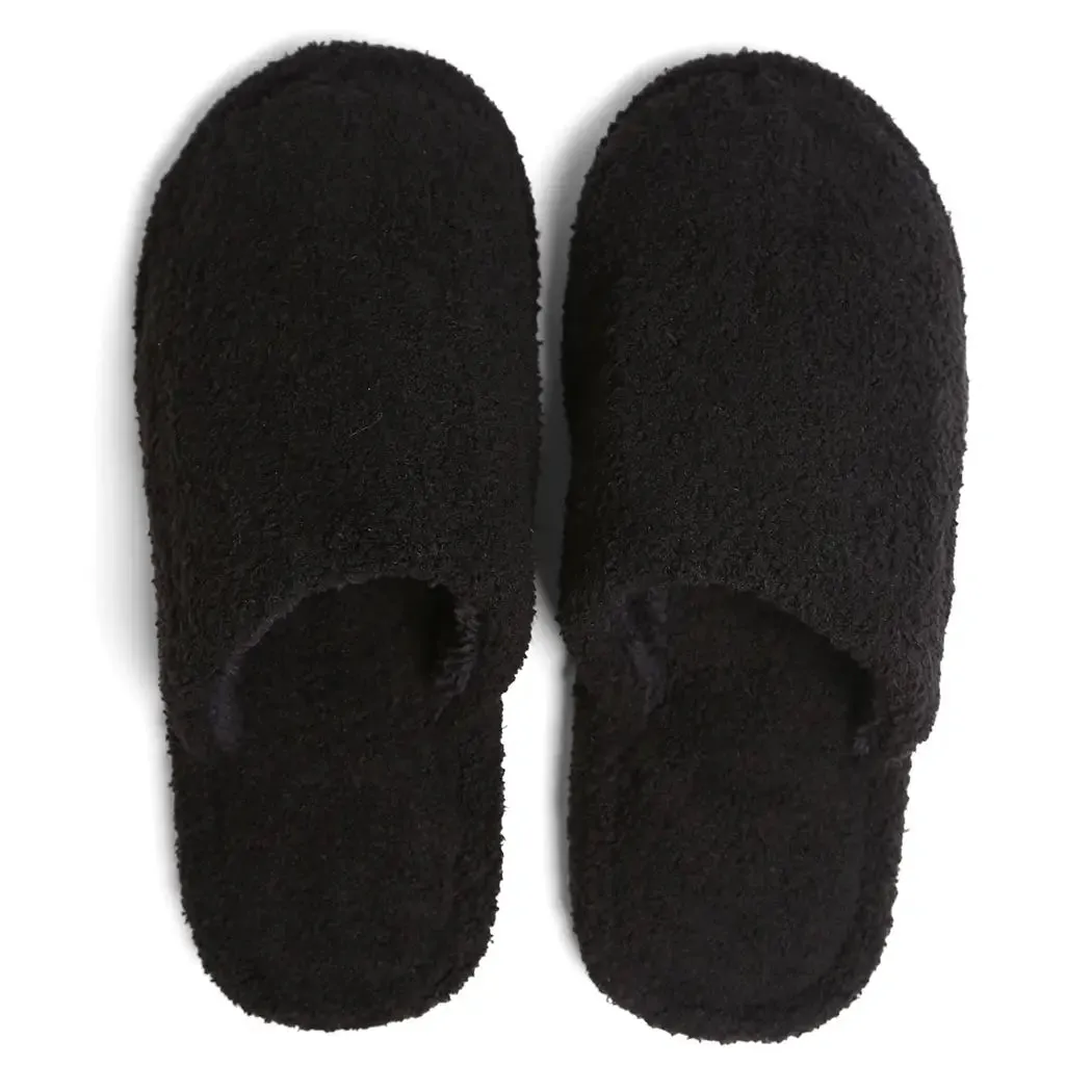 Home Sweet Home Slippers Black