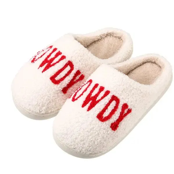 Howdy House Slippers