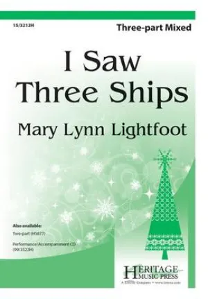I SAW THREE SHIPS 3 PART MIXED