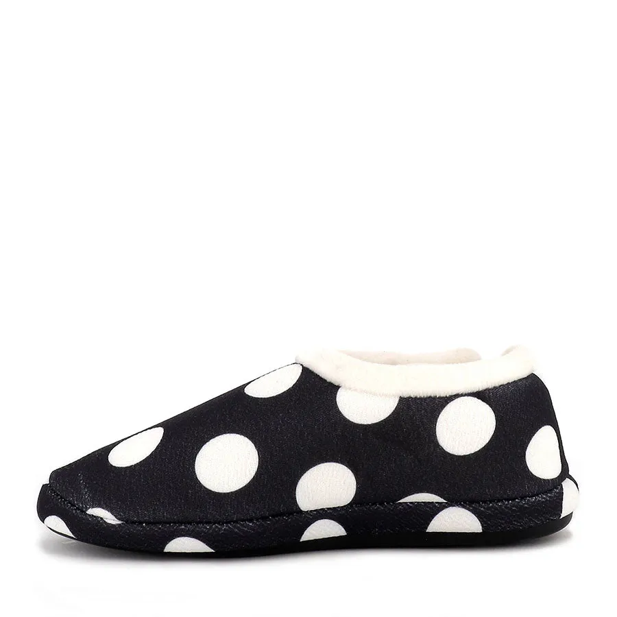 JANE CLOSED - BLACK POLKADOT