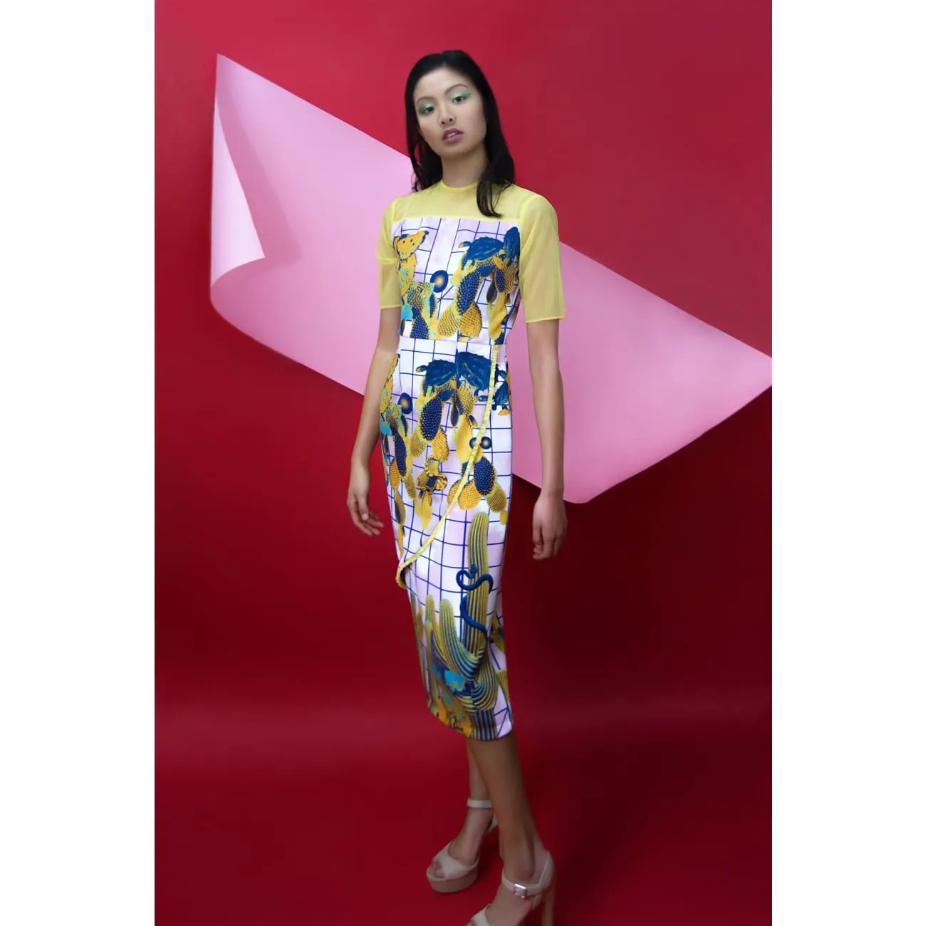 Jaya Pink Wrap Dress