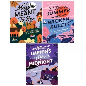 K. L. Walther Collection 3 Books Set Maybe Meant to Be, Summer of Broken Rules