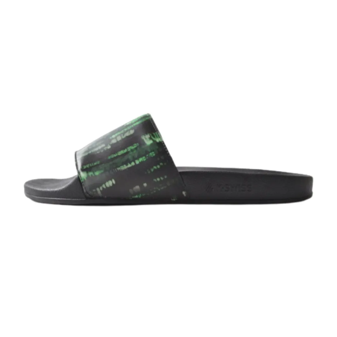 K-SWISS K-SLIDE X MATRIX RELOADED - BLACK