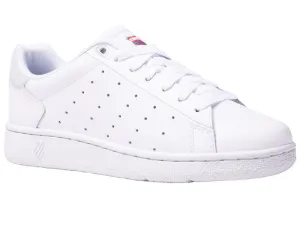 K-Swiss Women's Classic PF Court Shoes in White / White