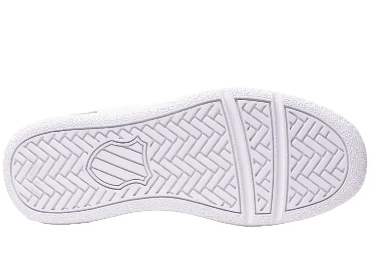 K-Swiss Women's Classic PF Court Shoes in White / White
