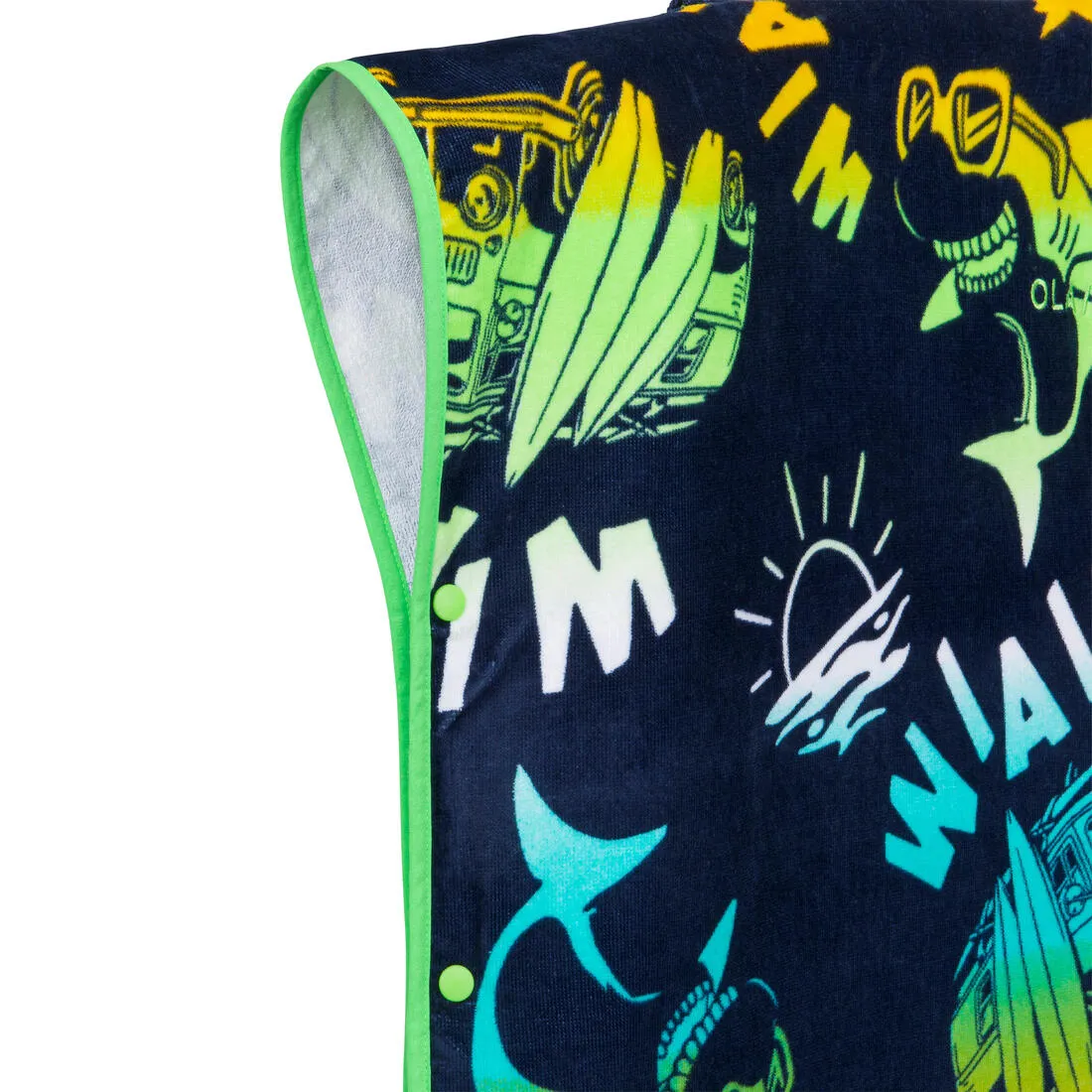 Kids’ Surf Poncho 500 (110 to 135 cm) - Surfy