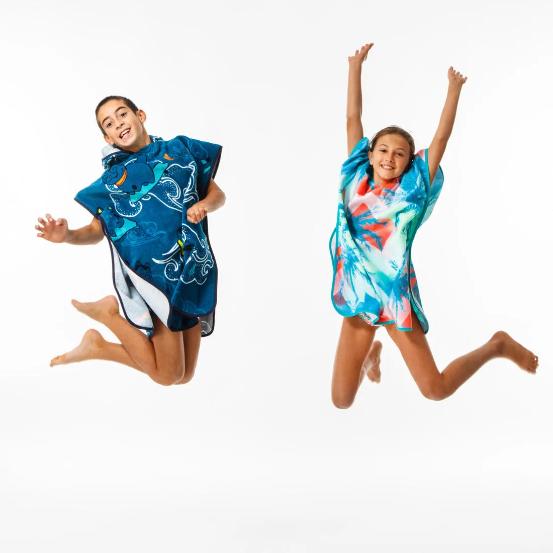 Kids’ Surf Poncho 500 (110 to 135 cm) - Surfy
