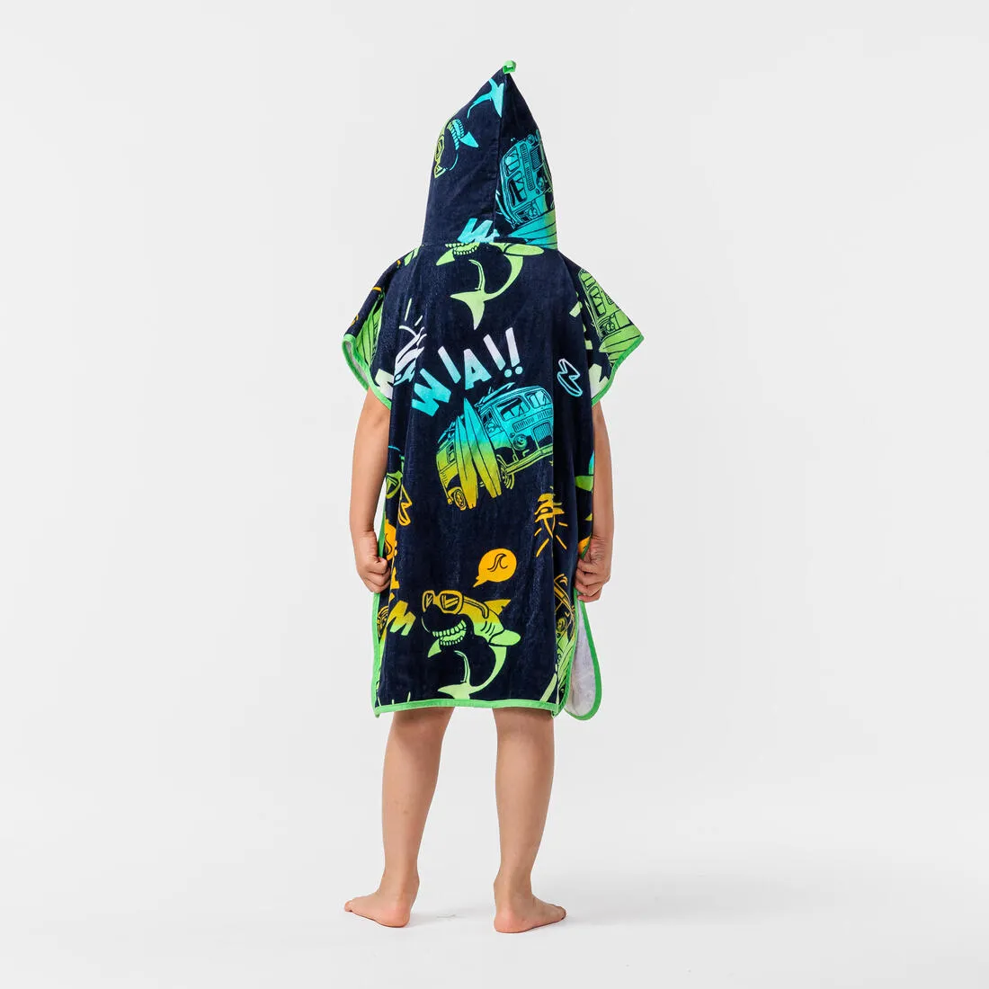 Kids’ Surf Poncho 500 (110 to 135 cm) - Surfy