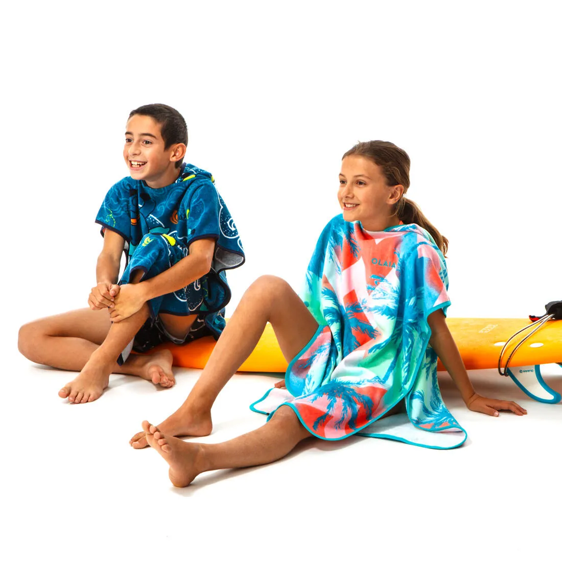 Kids’ Surf Poncho 500 (110 to 135 cm) - Surfy