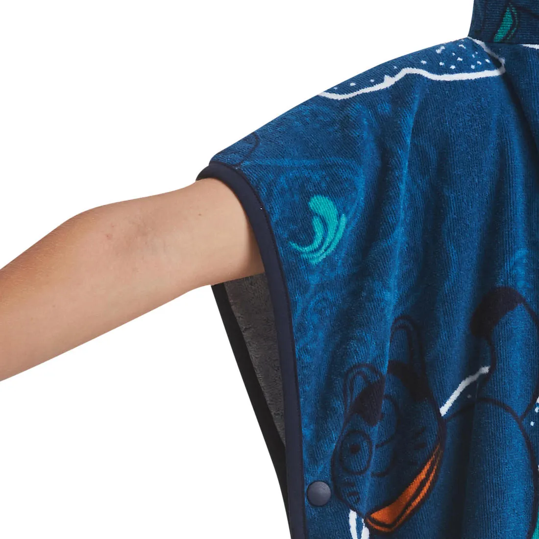 Kids’ Surf Poncho 500 (110 to 135 cm) - Surfy
