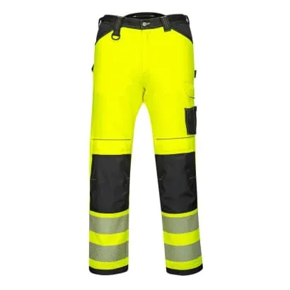 Ladies PW3 Women's Stretch High Visibility Trousers Portwest PW385