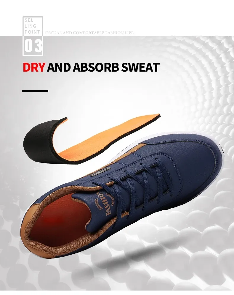 Leather Sneakers for Men