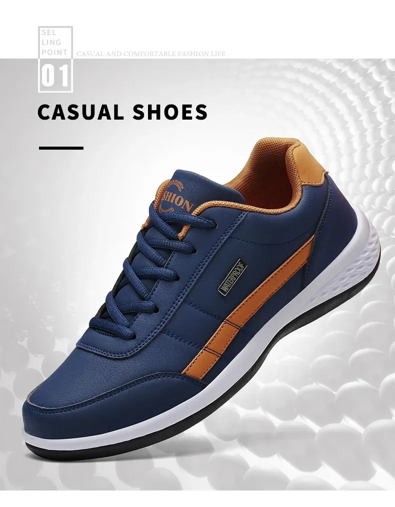 Leather Sneakers for Men