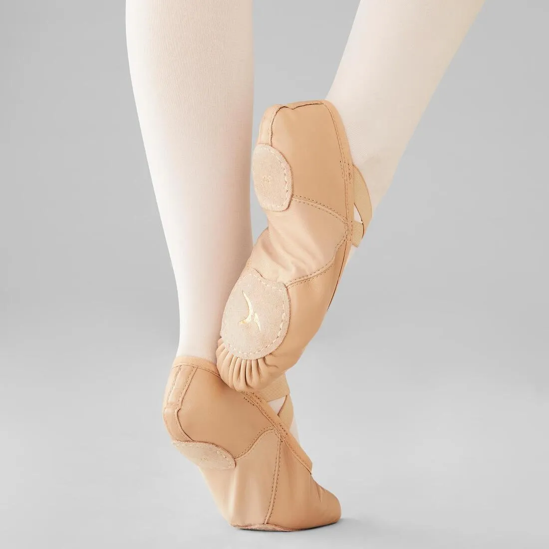 Leather Split-Sole Demi-Pointe Shoes Sizes 9.5C - 8
