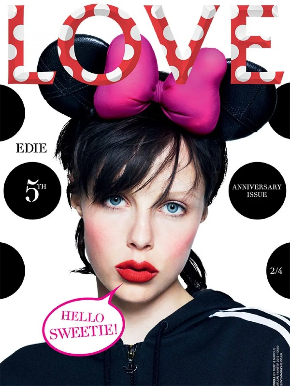 LOVE Magazine #10 EDIE CAMPBELL Bridget Hall KAREN ELSON Jessica Lange COURTNEY LOVE