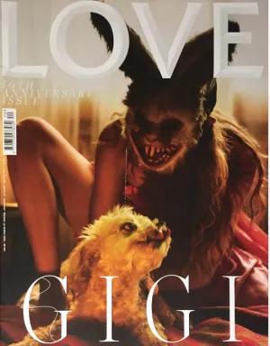 LOVE Magazine #20 2018 GIGI HADID Kaia Gerber MILLA JOVOVICH 10th Anniversary Issue