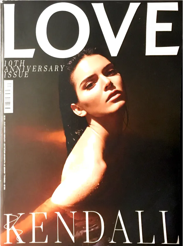 LOVE Magazine #20 2018 KENDALL JENNER Gigi Hadid EMMA STONE 10th Anniversary Issue