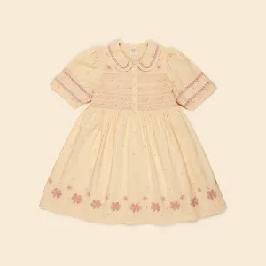 Lucie Dress - Milk Broderie Anglaise