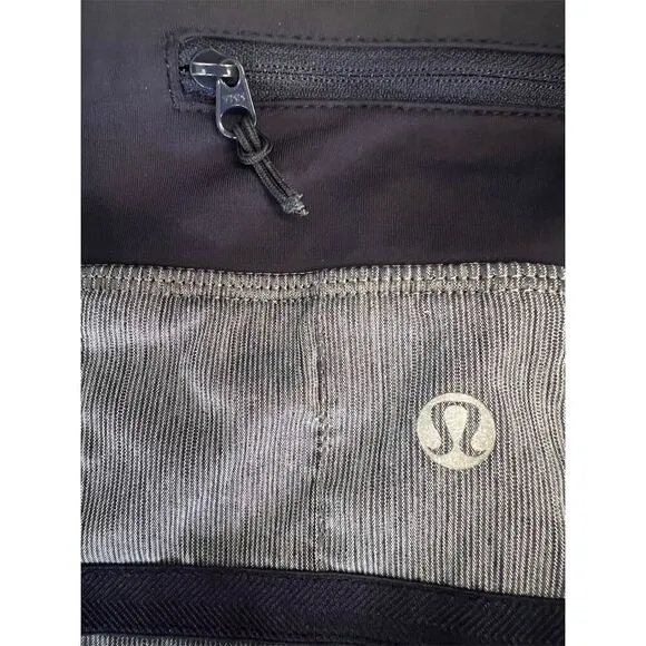 Lululemon Women's Pleated Pace Setter Skirt Size 8 Gray with Built-in Shorts