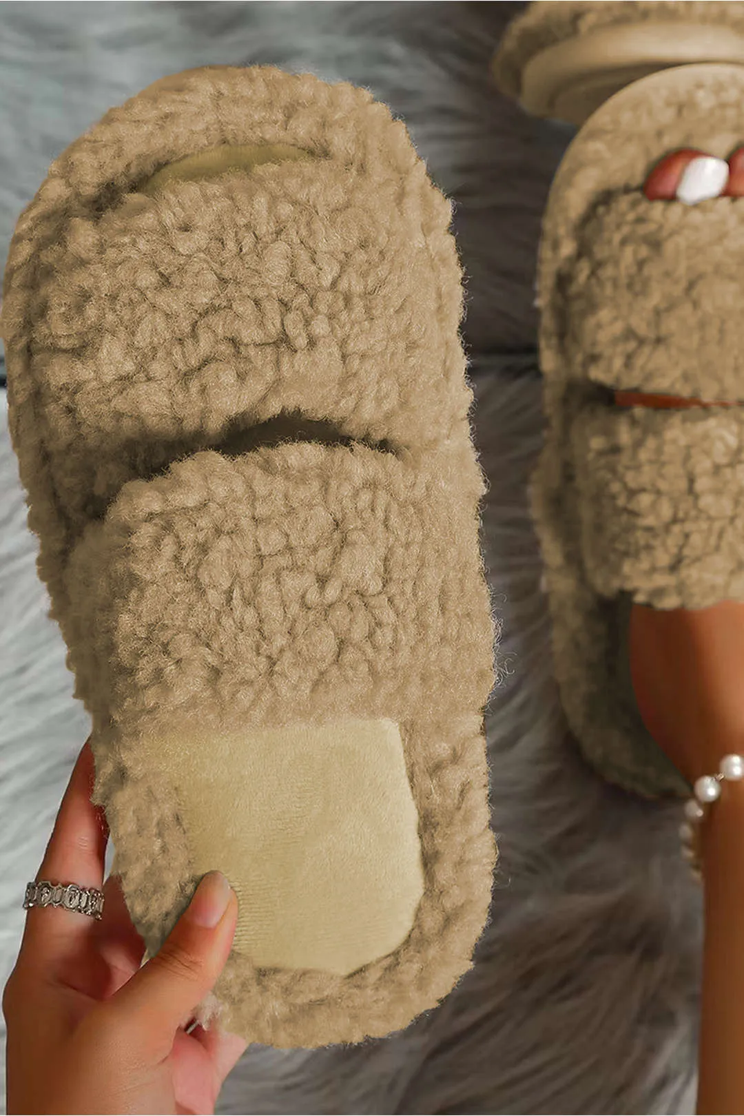 Maggie - Cozy Round Toe Woman's Slippers