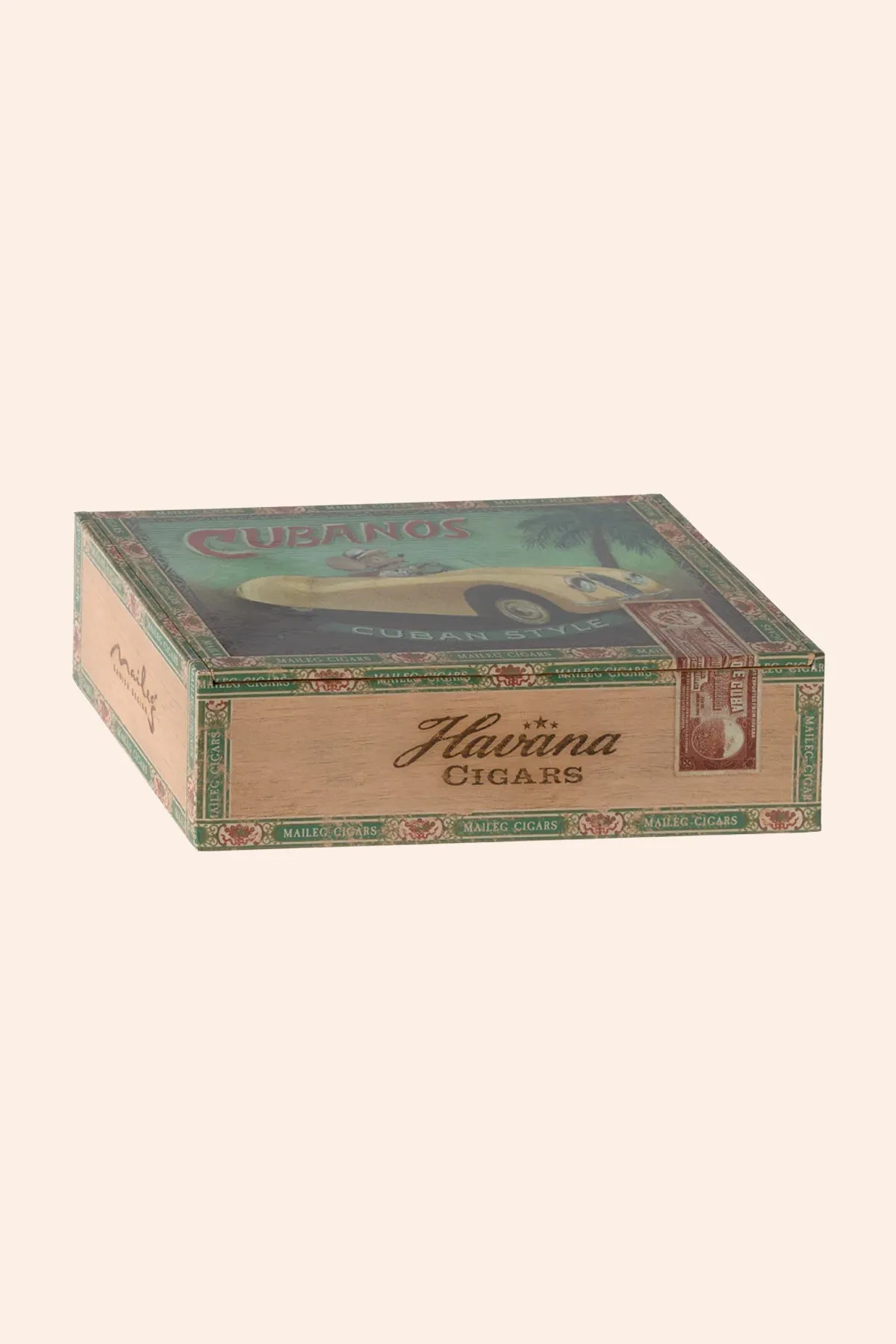 Maileg - Grandma and Grandpa Mice In Cigarbox