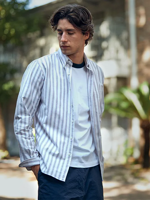 Malone Stripe Oxford