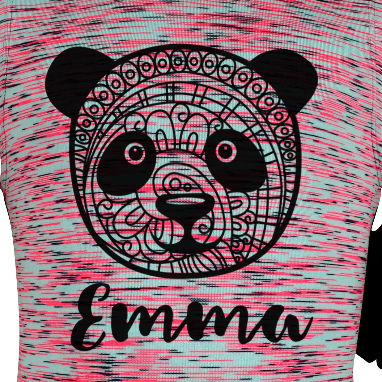 Mandala Panda Leotard - Personalized