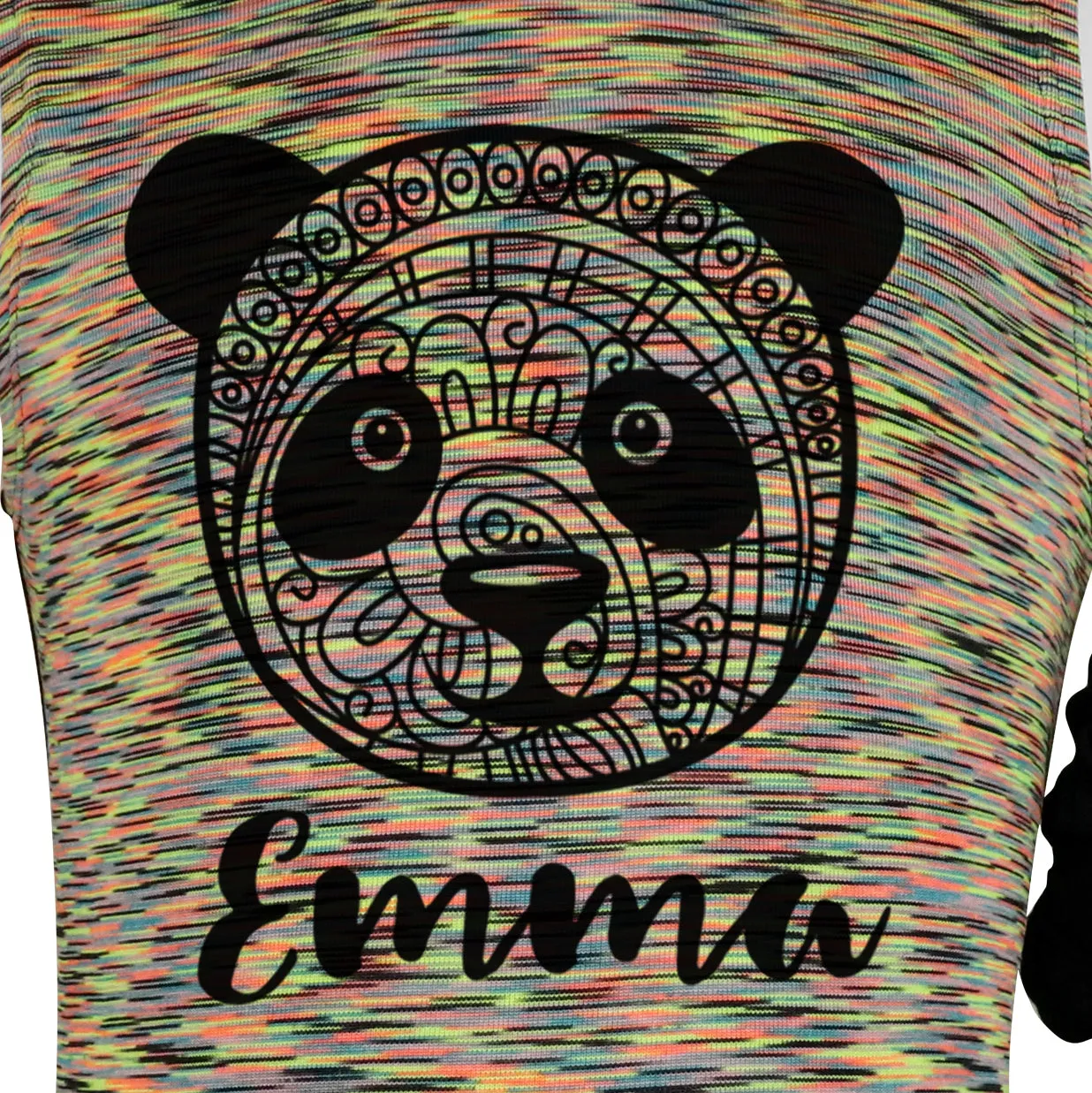 Mandala Panda Leotard - Personalized